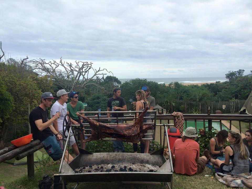 A Pousada Sensayuma Backpackers Tugela Mouth Exterior foto